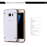 Samsung Galaxy S7 Edge Skal Guld