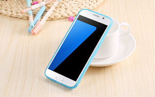 Samsung Galaxy S7 Edge Skal Blå