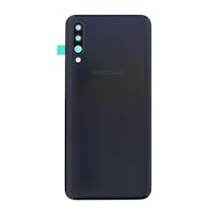 Samsung Galaxy A70 A705f Bak Glas batterilucka svart