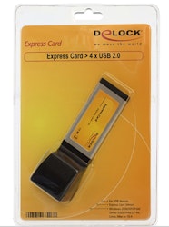 Delock Express Card > 4x USB 2.0