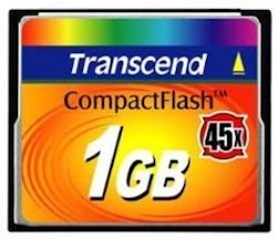 Transcend 1GB High Speed CompactFlash Memory Card