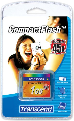 Transcend 1GB High Speed CompactFlash Memory Card