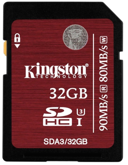 Kingston Canvas Select microSDHC-kort, 32GB, UHS-I, inkl. SD-korts, svart