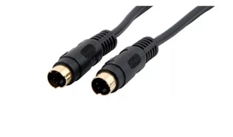 DELTACO S-Video kabel, MiniDIN4ha-ha 1,5m