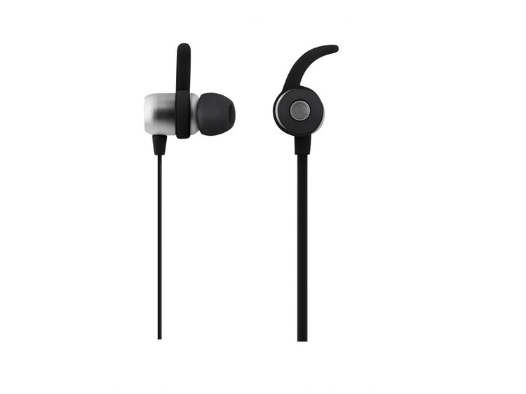 STREETZ Bluetooth stereo headset, mikrofon och volymkontroll, 32Ω, 6-8h speltid, grå