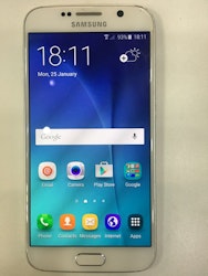 Begagnad Samsung Galaxy S6 Vit,32GB Olåst