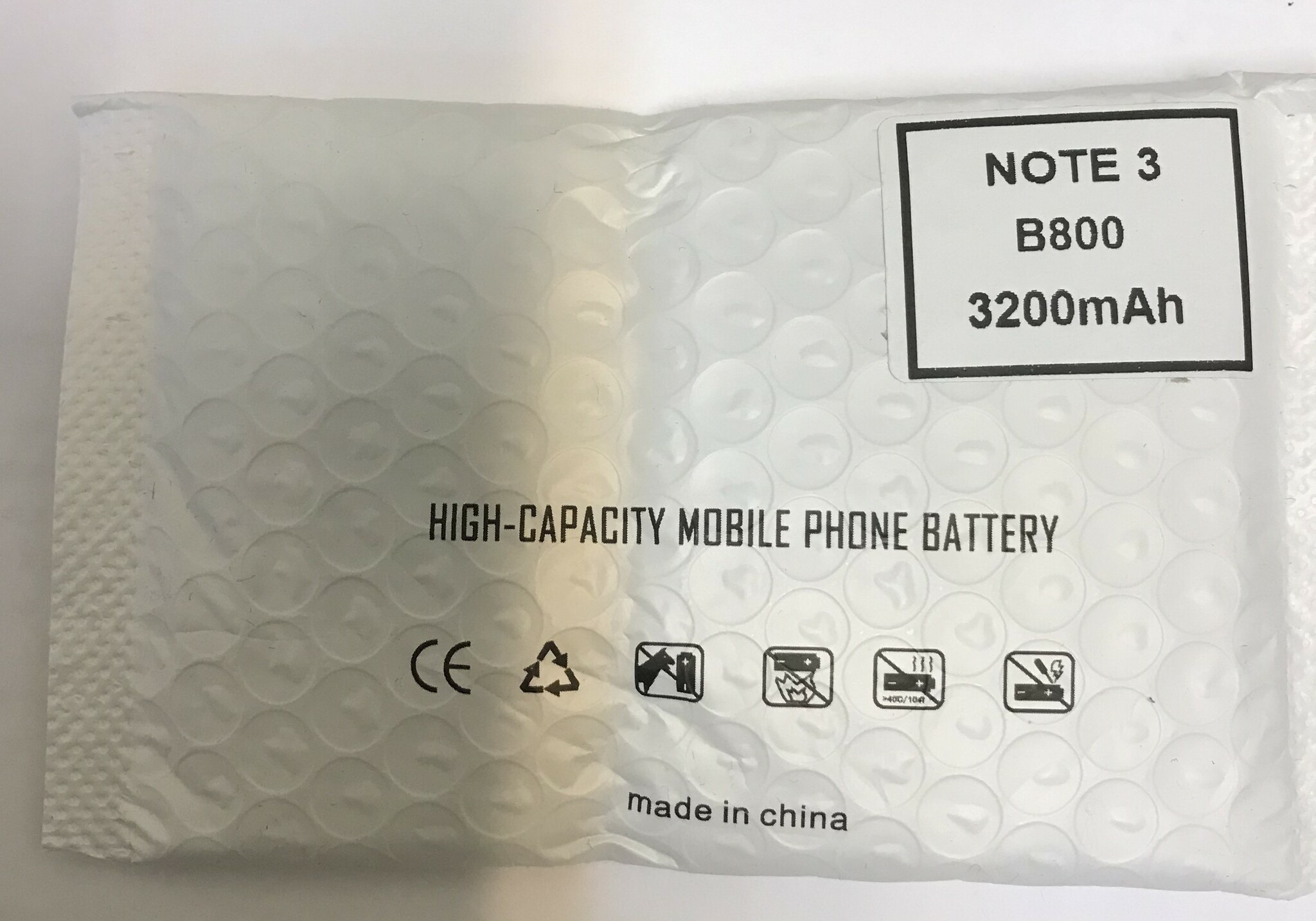 SAMSUNG GALAXY Note 3 N9005 Batteri 3200mAh