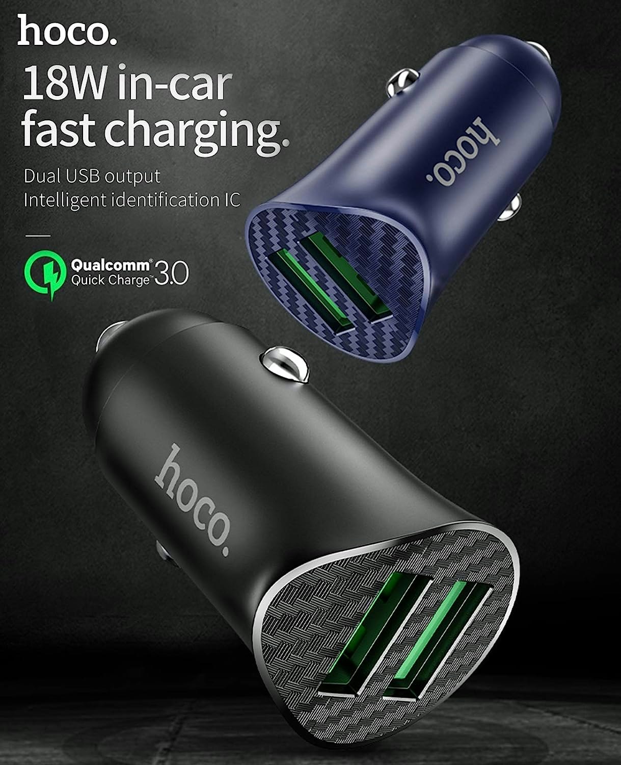 Chargeur Auto “Z39 ” QC3.0 dual port