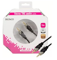 DELTACO Stereo TRS audio cable 5m