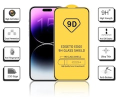 9D härdat glas högkvalitativt 0,33 mm 9H härdat glas för iphone