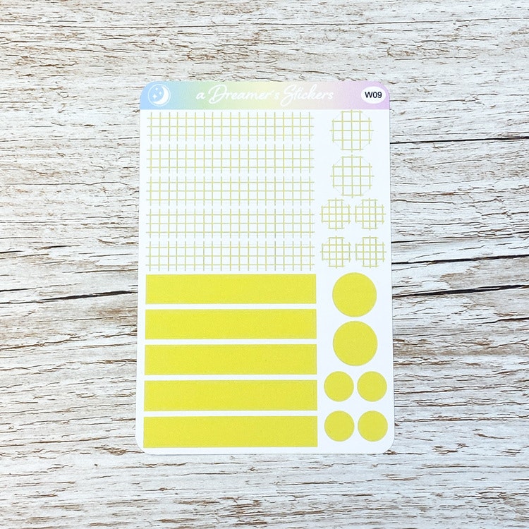 Small Washi Sticker Sheet