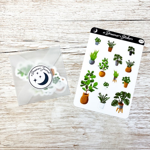 House Plants Stickers