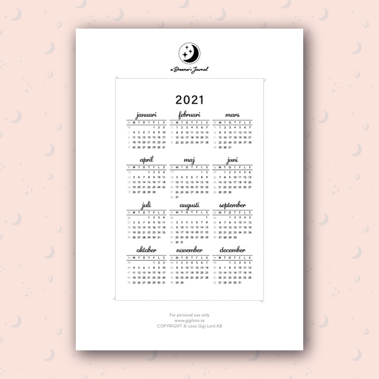 2021 Calendars