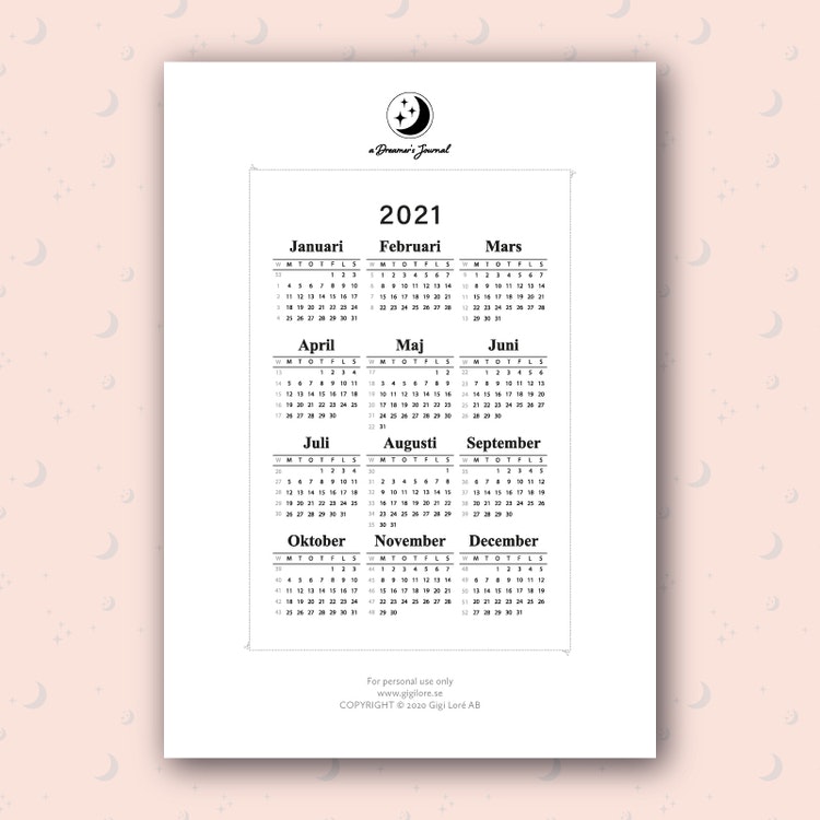 2021 Calendars