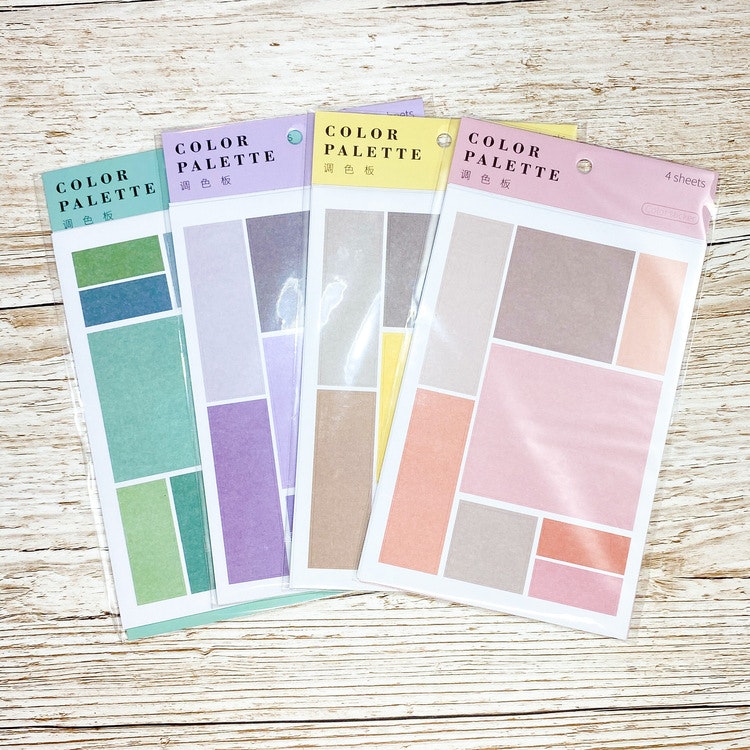Color Palette Stickers