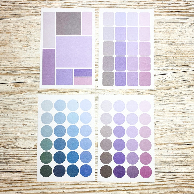 Color Palette Stickers