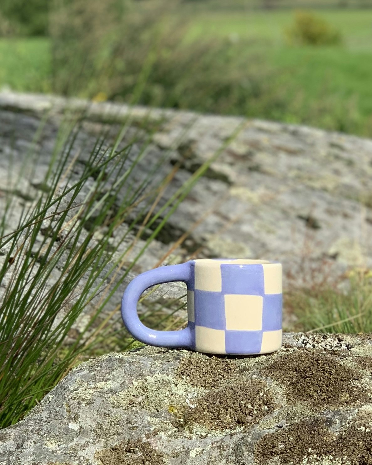 PADLOCK MUG - LAVENDER BLUE