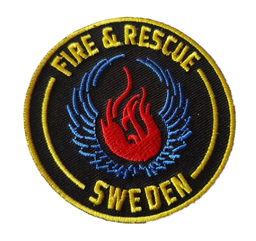 Fire & Rescue Sweden Patch Kardborre