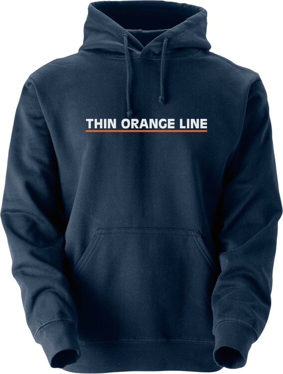 Thin Orange Line Hoodie