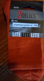 Linersock Ull 40% Orange 35/38 2p