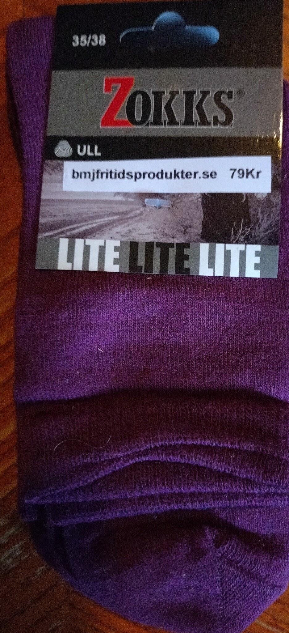 Linersock Ull 40% Lila 35/38 2p