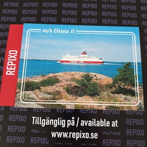 Postcard Viking Line Diana II