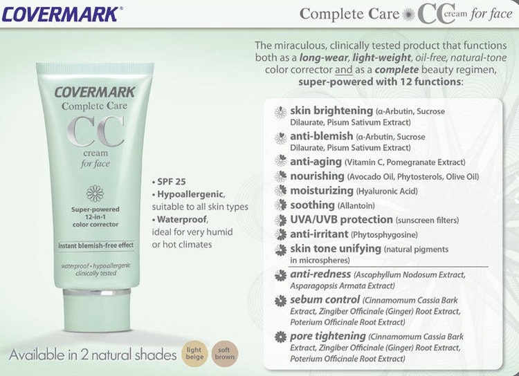 Covermark C Cream Face