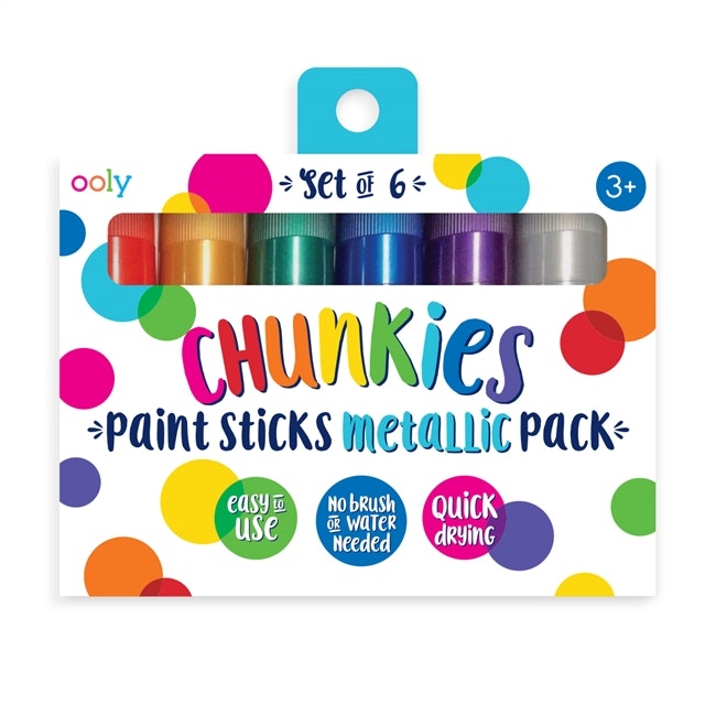 Gelkritor Chunkies 6 pack - Metallic
