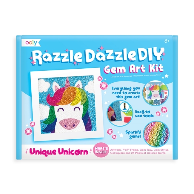 Razzle Dazzle DIY art kit  - Enhörning