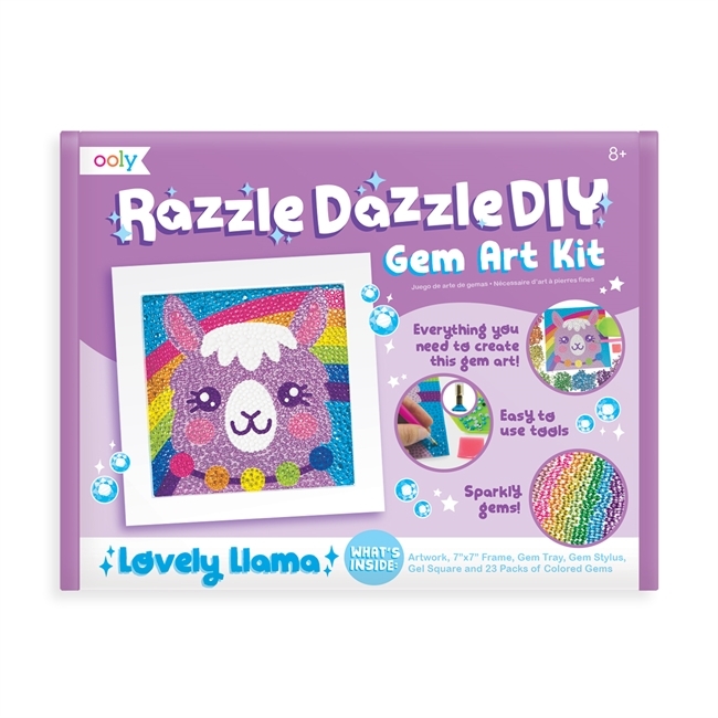 Razzle Dazzle DIY art kit  - Lama