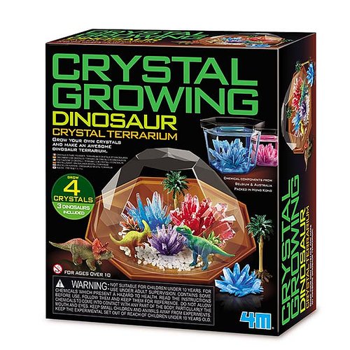 Crystal growing- Dinosaurier