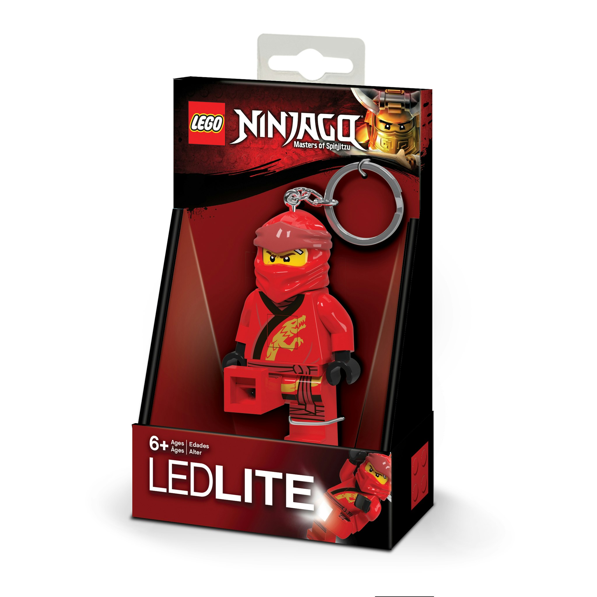 Nyckelring LEGO NINJAGO - röd