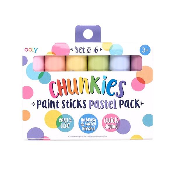 Gelkritor - Chunkies pastell 6 pack