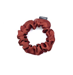 Satin scrunchie - Rusty Red