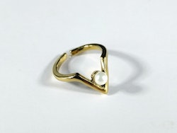 Ring Gold/Pearl