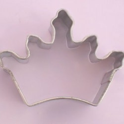 Miniatyrform - kakmått, tiara