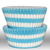 Muffinsform - cirkel, aqua blå