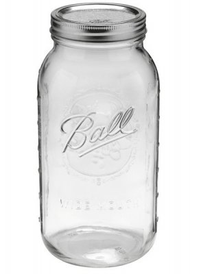 Ball Mason Jar - Half Gallon Widemouth 64 oz