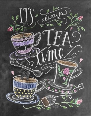 Print - It's always tea time