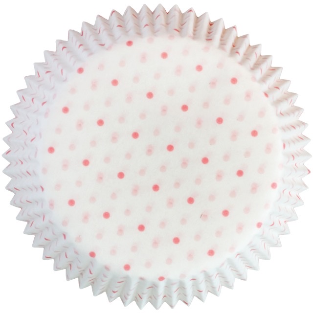 Muffinsformar - Rosa dots