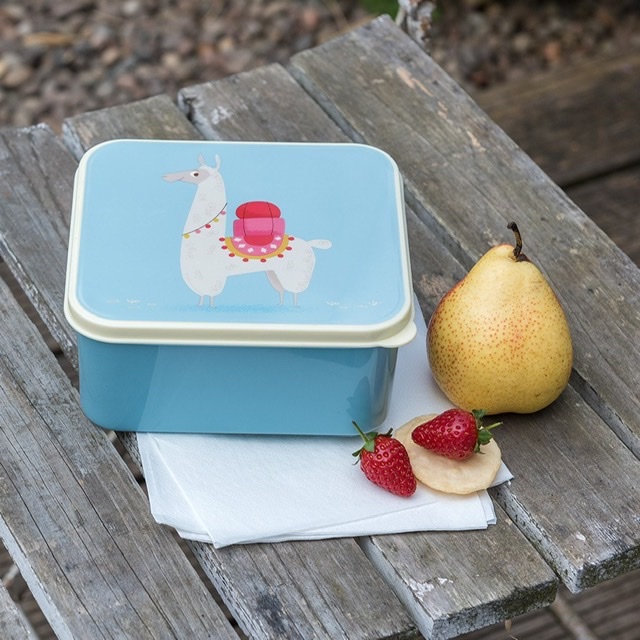 Snacksbox, lunchbox - Lama