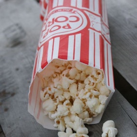 Klassisk popcornpåse