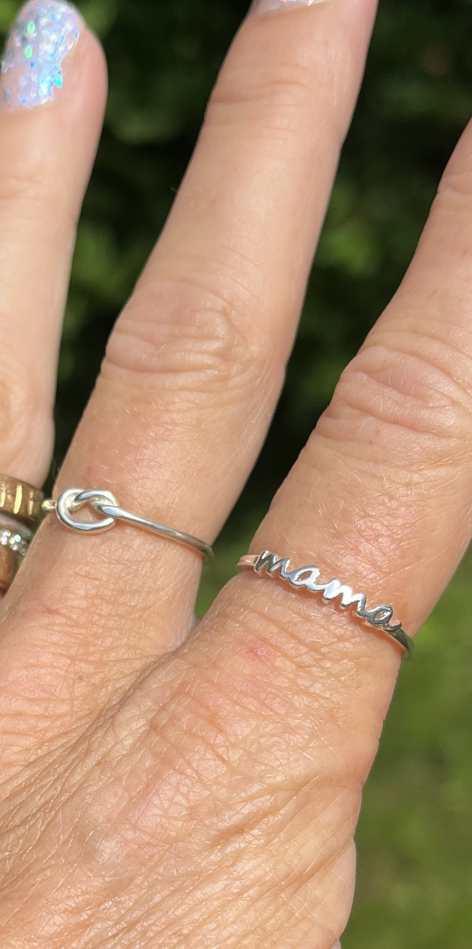 Mama, silver