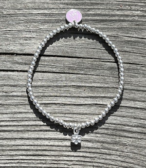 Armband med blomberlock