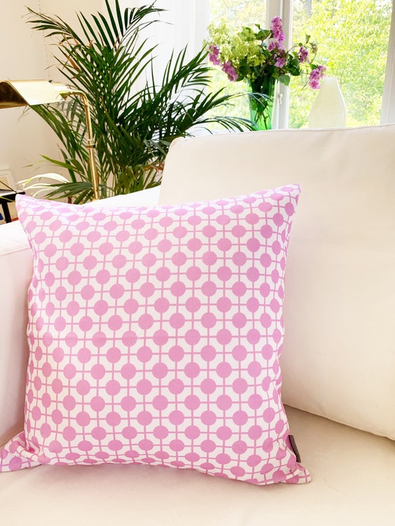 Pillow Hiddenshe White/Pink