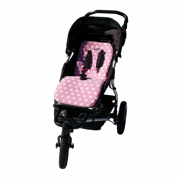 Cab-on Seat Cusion - Pink Focused Dots