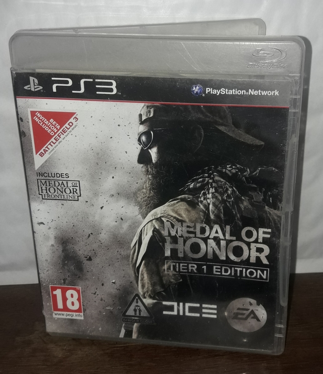 MEDAL OF HONOR TIER 1 EDITION PS3 ( BEGAGNAD)