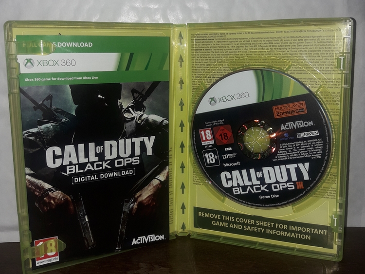 Call of Duty: Black Ops 3 (Xbox 360)  ( BEGAGNAD  )