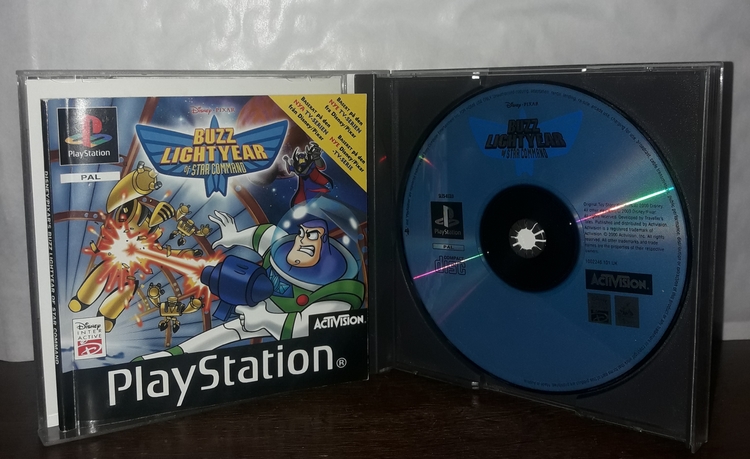 BUZZ LIGTYER OF STAR COMMAND  PS 1  ( BEGAGNAD  )