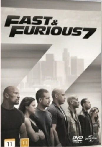 Fast & Furious 7 DVD ( NY )